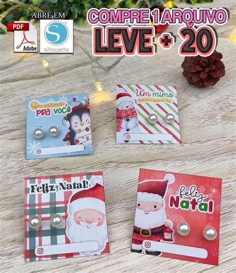 Arquivo De Corte Natal Card Brinco St Pdf Elo