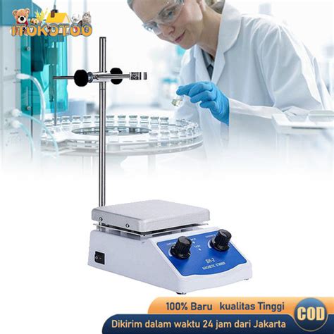 Jual Hot Plate Magnetic Stirrer SH 2 Magnet Stirer Pemutar Lab Hotplate