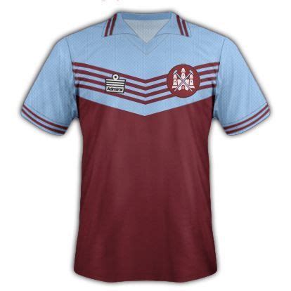 West Ham Home Shirt For 1975 80 Mens Tops West Ham Home Men S Polo