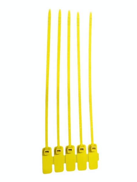 Yellow Plastic Security Seal At Rs 15piece Plastic Security Seals