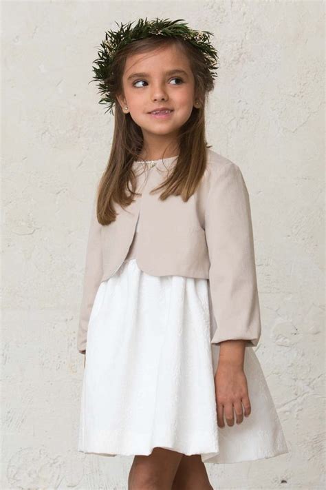 Bolero de Gabardina Chaquetas Invierno Ceremonia Niña