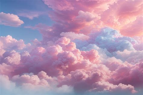 Pastel Clouds Background Graphic by Forhadx5 · Creative Fabrica