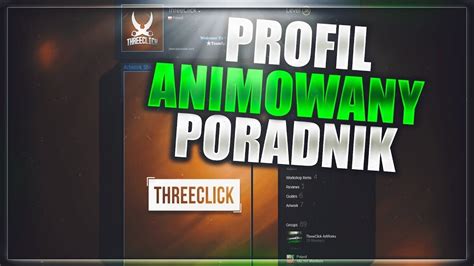 Animowany Profil Steam Cały Poradnik 2019 YouTube