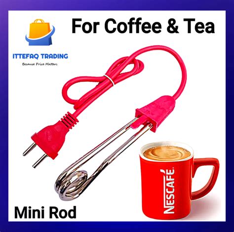 Electric Water Heating Rod Mini 500w Portable For Coffeetea Makermilk