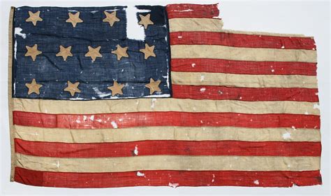 Antique American Flag With 13 Stars An Extraordinary Survivor Of The