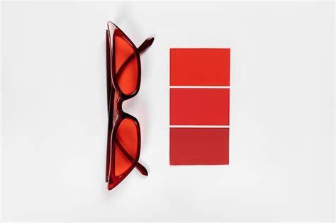 Premium Photo Color Samples Palette Design Catalog With Tablet
