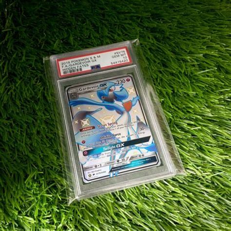 Psa Gem Mint Pokemon Hidden Fates Gardevoir Gx Sv Full Art