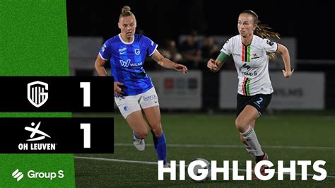 Highlights Lsl Krc Genk Oh Leuven Women Youtube