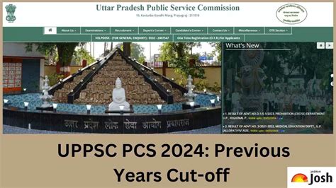 UPPSC PCS Previous Years Cut Off Check Prelims Past Years Qualifying