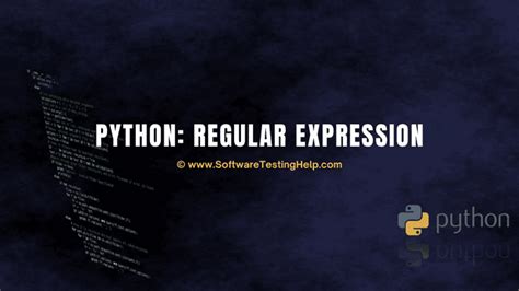 Python Regex Regular Expression Tutorial With Examples