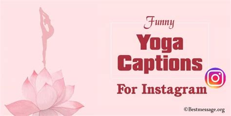 Yoga Captions For Instagram To Yoga Pose Photos