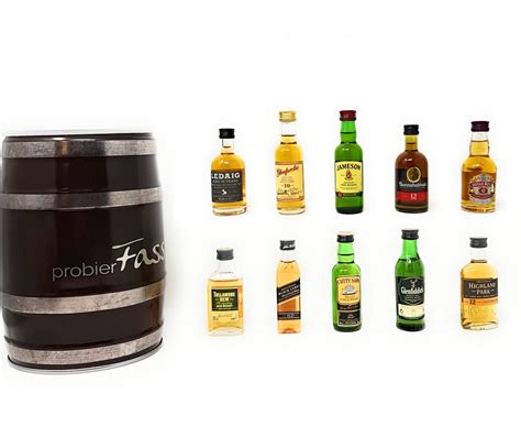 Spirituosen Aktion ProbierFass Probierset Single Malt Blended