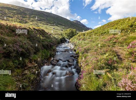 Glen Rosa Goat Fell Isle Of Arran Firth Of Clyde Scotland Uk Stock