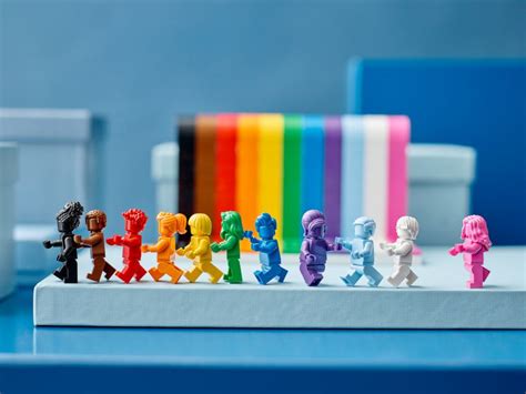 Matthew Ashton's rainbow-coloured set for Pride Month celebrates LEGO ...