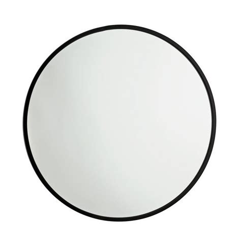 Buy Habitat Kanso Round Metal Framed Wall Mirror Black Wall Mirrors