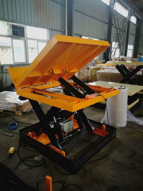 Electric Hydraulic Tilting Lift Tables Tilting Lift Platforms Are In