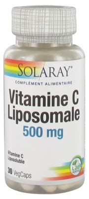 Solaray Vitamine C Liposomale Mg Capsules V G Tales