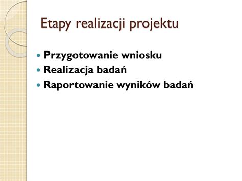 Ppt Do Wiadczenia Gig W Realizacji Projekt W Rfcs Powerpoint