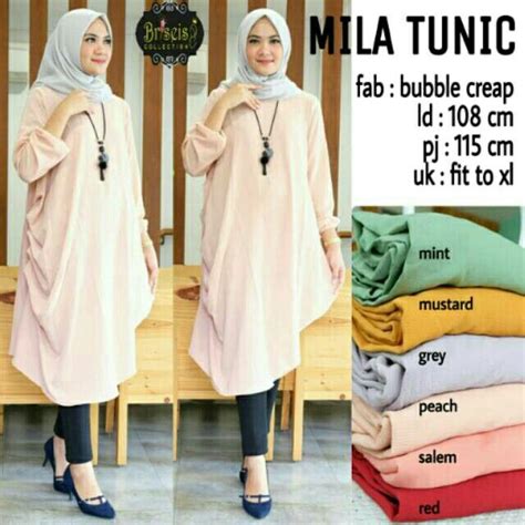 Saya Menjual Mila Tunik By Briseis Seharga Rp Dapatkan Produk