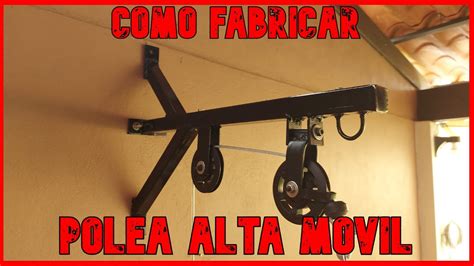 C Mo Hacer Una Polea Movil Para Ejercitarse En Casa Parte Youtube