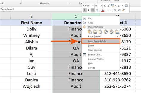 How to Move Columns in Excel: Rearrange Columns instantly