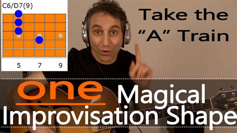 Jazz Improvisation Made Easy 1 Take The A Train With One Magic Shape