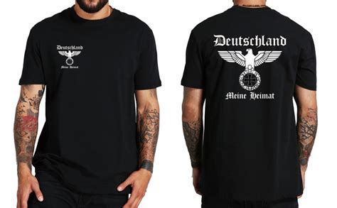 Deutschland Meine Heimat Reichsadler T Shirt Wehrmacht De