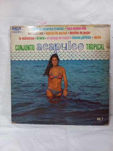 Ritmo De Acapulco Tropical Vol Disco Lp Vinilo Acetato Meses Sin