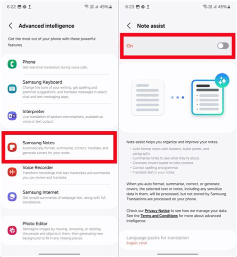 How To Use Note Assist Ai On Galaxy S24 Techwiser