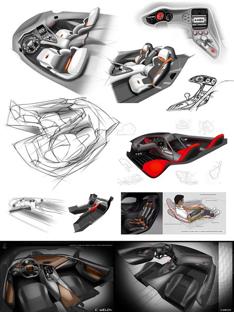 SRT Viper Interior Advanced Design on Behance