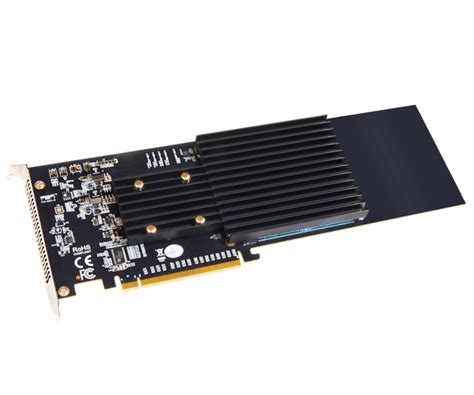 Sonnet M2 4×4 Silent Pcie Card Four M2 Nvme Ssd Slots • Add Your Own