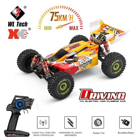 Wltoys Carro Rc Km H Alta Velocidade Fora De Estrada G Sem