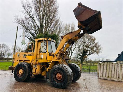 CATERPILLAR 966D 4WD LOADING SHOVEL C W BUCKET VIDEO