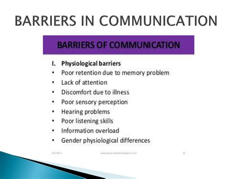 Gender Barriers In Communication