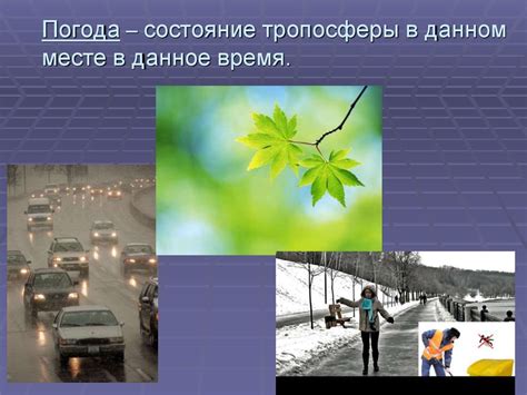 Погода и климат - презентация онлайн