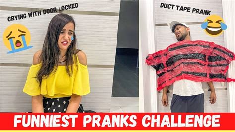 Funniest Pranks Challenge For 24 Hours 😉 Youtube