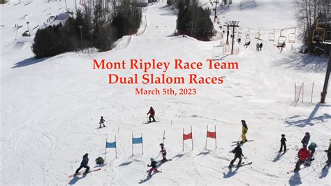 Mont Ripley Race Team Dual Slalom Races 3523 Youtube