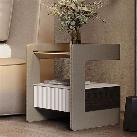 Modern Italian Minimalist Luxury Side Table - CharmyDecor | Modern side ...