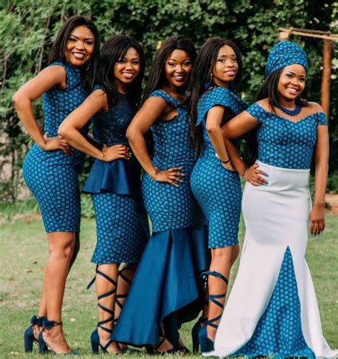 Marvelous Shweshwe Traditional Wedding Dresses For Makoti