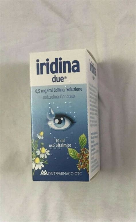 IRIDINA DUE * The Original Anti Red Eye Drops * | eBay