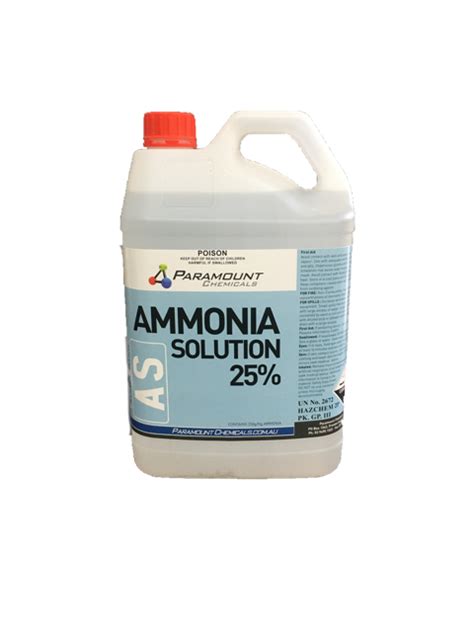 Ammonia Solution Paramount Chemicals