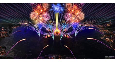 Epcot Fireworks Illuminated - AllEars.Net