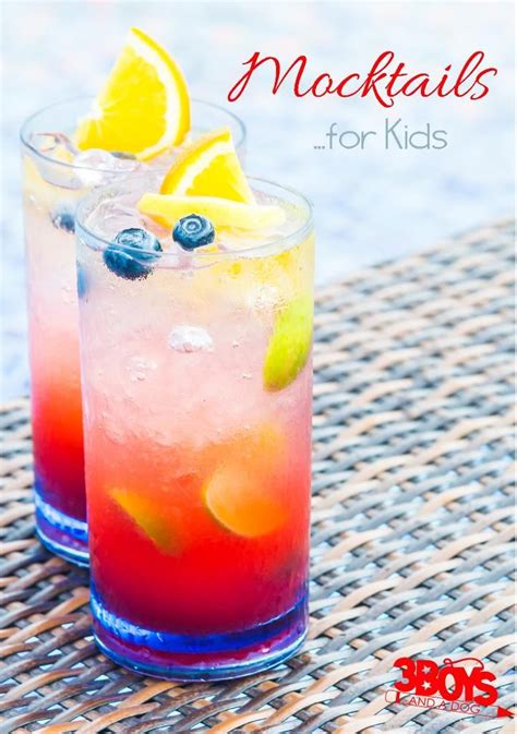 The 25+ best Kids mocktails ideas on Pinterest