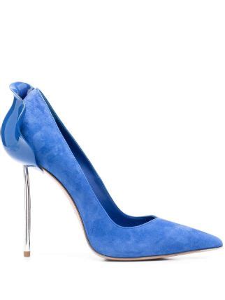 Le Silla Petalo Mm Suede Pumps Farfetch