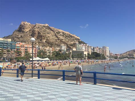 Platja Del Postiguet Alicante City And Beach