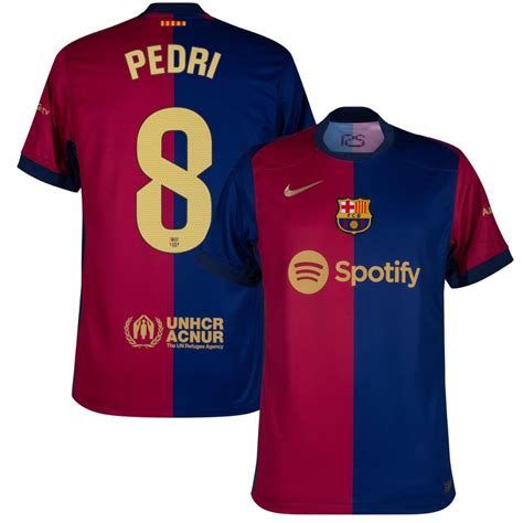 Maillot Barca 2024 2025 Domicile Pedri Foot Soccer Pro