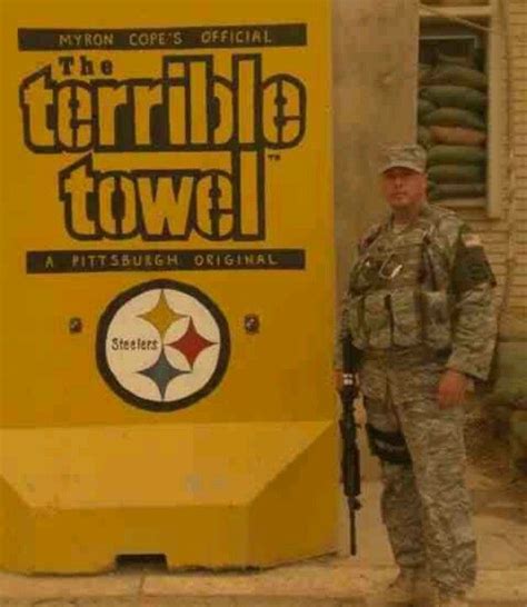 Military Terrible Towel - Pittsburgh Steelers Steelers Ravens, Steelers ...