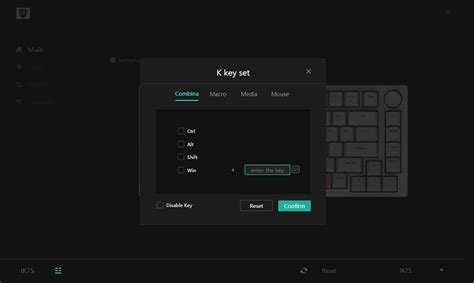 Feker Ik Pro Mode Wireless Gasket Mechanical Keyboard Kit Black Blue Hot Swappable