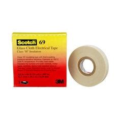 3M Glass Cloth Electrical Tape 69 1 2 In X 66 Ft White Glass Cloth