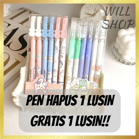 Jual Buy Get Free Selusin Pen Hapus Odemei Erasable Pulpen Viral